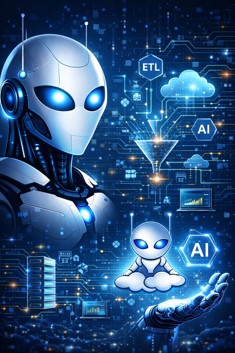 WebRobot ETL Cloud Dashboard - Mobile view