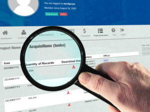 Managed Service User Dashboard