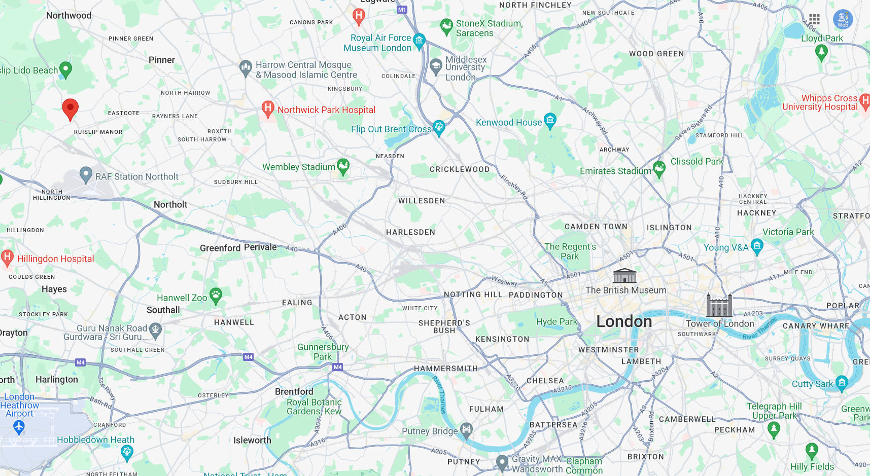 Webrobot find us - location map