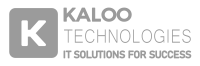 Kaloo tech logo grey