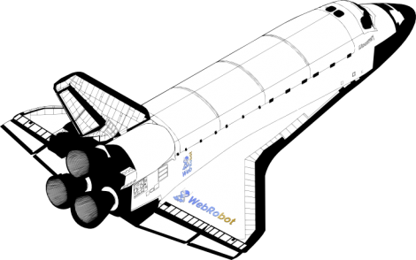 WebRobot Space Shuttle